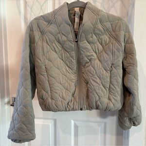 lululemon athletica Quilted Gray/Sage Jacket